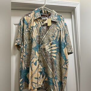 Tori Richard Hawaiian Style Button-up shirt -XL